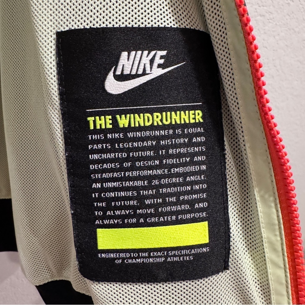 Nike Sportswear Windrunner Hooded Zip Up Jacket Athletic Retro Blue Black XL - Picture 7 of 16